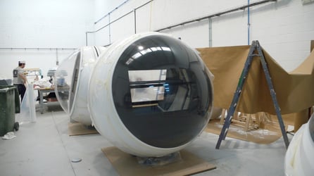 Ojo de plasma, para exposición