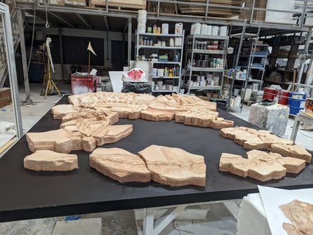 Panel explicativo fosiles