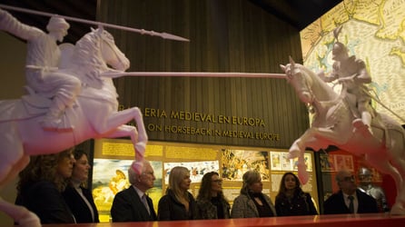 MUseo de la Realmaestranza de Ronda, esculturas de caballeros montados