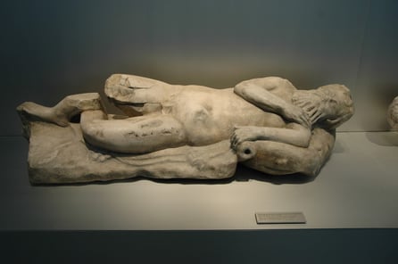 Replica de Sileno, Museo Romano  de Baelo Claudia