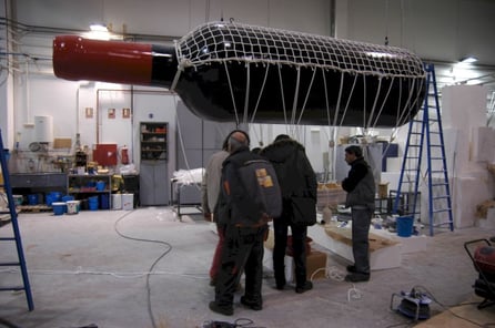 Botella Gigante de Vino, 5 metros