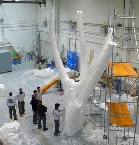 Modelo de Arbol para fundición (Monumento)