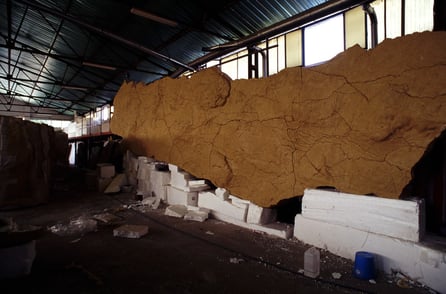 En nuestros talleres: Réplica de Altamira, grandes secciónes del Techo Polícromo