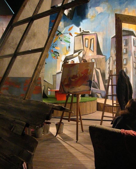 Escenografía Spot en Teatro Nuevo Apolo