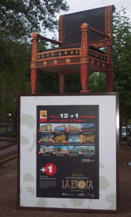 Sillas Gigantes (que aparecen en cuadros famosos, interpretadas como corporeo)