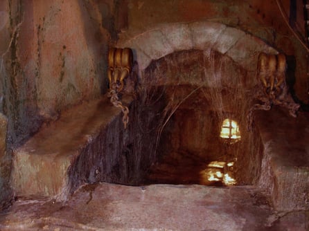 Bajada a las Mazmorras - pequeña escenografía