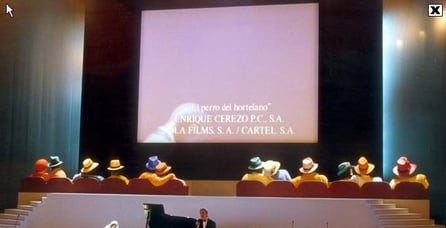 Escenario > Gala de los Premios Goya, Espectadores gigantes en butacas