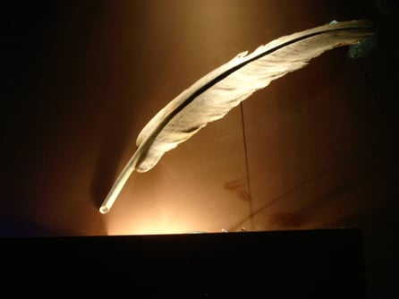 Pluma Gigante de Ganso  (Literatura de La Edad de Oro)