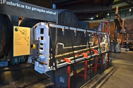Maquina de la Sidra >Recreación del Proceso de elaboración de la Sidra, Museo de la Sidra Nava