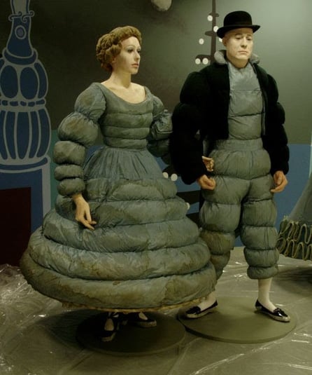 Figuras de Balilarines del Ballet de Diaghelev, Museo de Arte de Mónaco