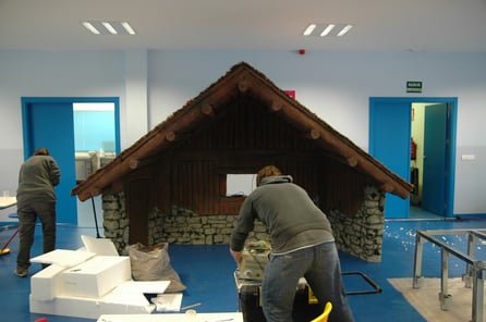 Portal de Belén, para Colegio en Paracuellos del Jarama