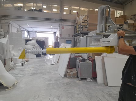 Corporeo brazo para feria