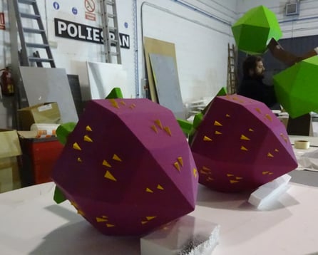 Fresas, Interpretación Poligonal