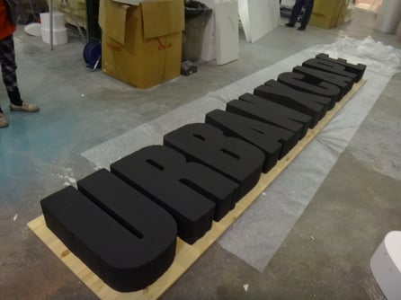 URBAN XCAPE > Logo Marca , corpóreo para Evento