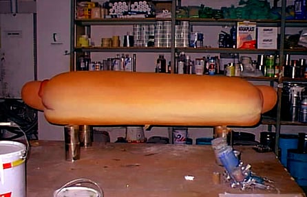 Perrito Caliente Gigante, Reclamo para Venta ambulante