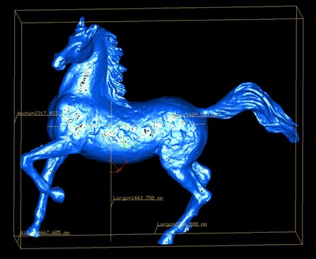 Modelo de Yegua, para fundición