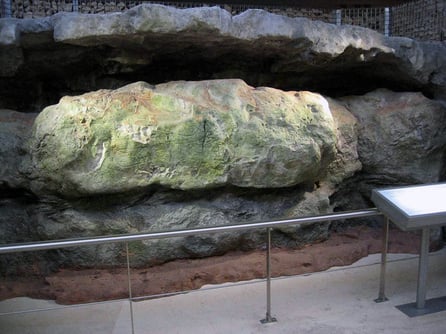 Réplica Panel de Grabados de Cueva de Chufin, Museo de Altamira.