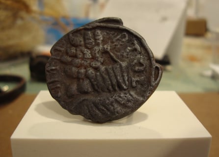 Ficticio de una Moneda de Hierro