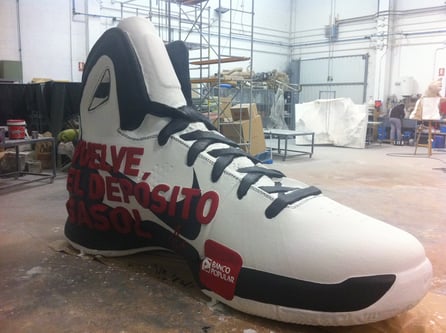 Zapatilla Nike, Reclamo publicitario