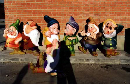 Los Siete Enanitos, para Carroza de Navidad