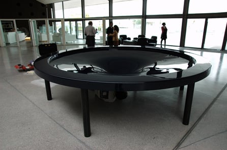 Modelo de Agujero Negro instalado en Museo de Ciencias Granada (Parque de las Ciencias)