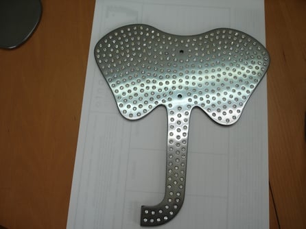 Tirador de Puerta Showroom Cavalli, incrustación de Swarowskis