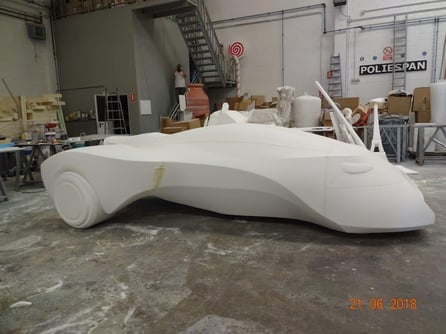 Mecanizado de un Prototipo Futurista