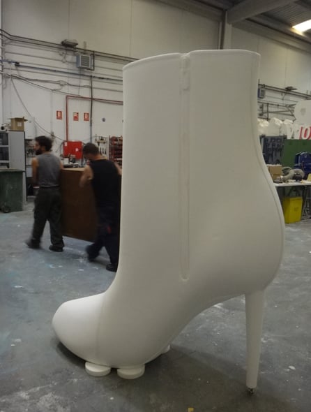Bota de MUjer, gigante