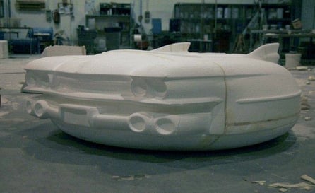 Modelo de un Coche, para pelicula Planet 51 (Promocional)