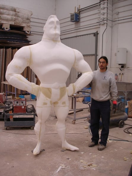 Personaje Comic 240 cm altura