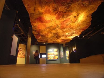 Techo Polícromo, Parque de la Prehistoria, Teverga.