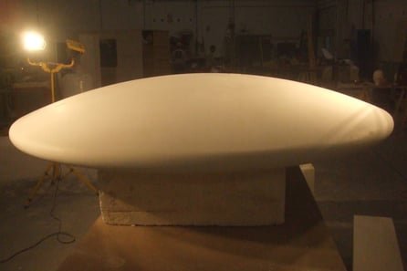 Lenticular de 2,40 m de diametro