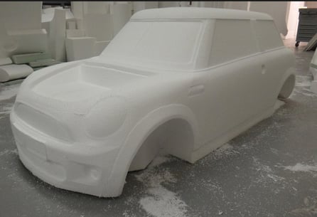 Mini Cooper escala 1/2, para fundición, Lisboa