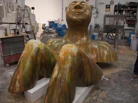 Figura de Hombre, flotante (El Hombre del Rio)