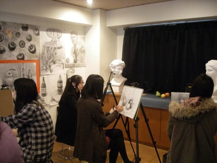 미대진학반수업