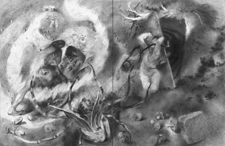 Matthias-Wyss-TAGESLICHT-DAYLIGHT-2011–2014-Pencil-On-Paper-22-x-44-Cm-5