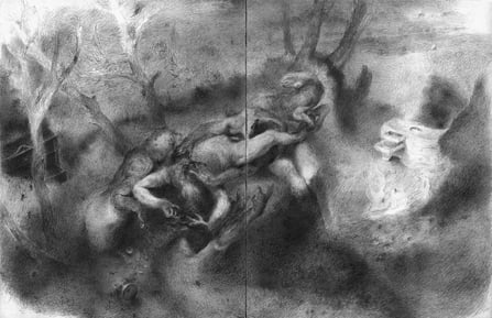 Matthias-Wyss-TAGESLICHT-DAYLIGHT-2011–2014-Pencil-On-Paper-22-x44-Cm-11