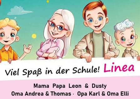 Abschluss Banner für ABI, Realschule etc - Wetterfest - mit ihrem Motiv - Fertig zum Aufhängen