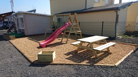 Aménagements extérieur, castor bois construction.