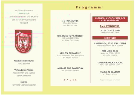 TMK Pöndorf Frühlingskonzert 2018