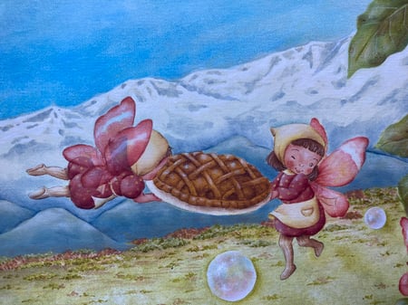 リンゴの妖精　絵