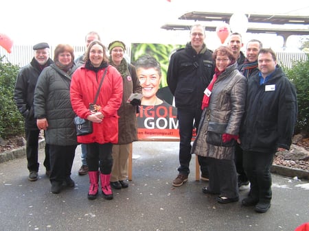 Kantonsratskandidaten und Parteimitglieder