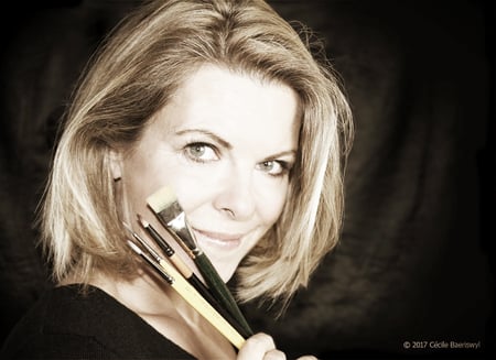 Portrait Cécile Baeriswyl alias Couleur Caméléon