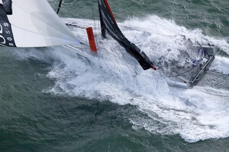 Hugo Boss mit Alex Thomson