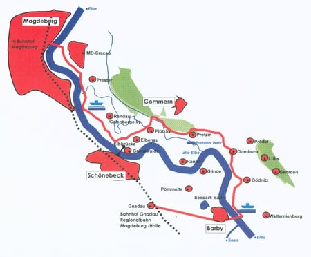 regionale Radwanderkarten bei Ihrem Vermieter