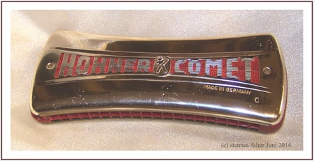 Richter-Mundharmonika Hohner Comet Wender C/G  Oktavstimmung