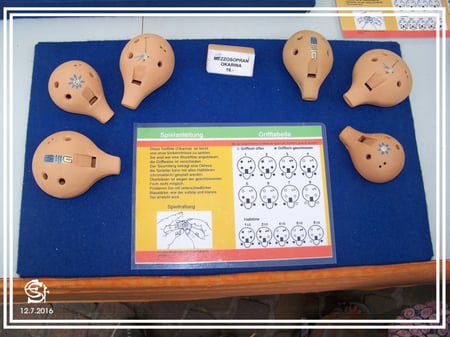 Keramikwerkstatt "Ton und Töne" Musikinstrumente aus Ton, Okarinas,