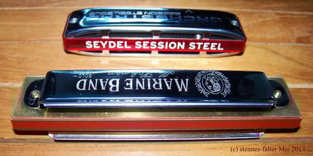 Mundharmonika Hohner Marine Band SoloTuning vs Seydel OrchestraS