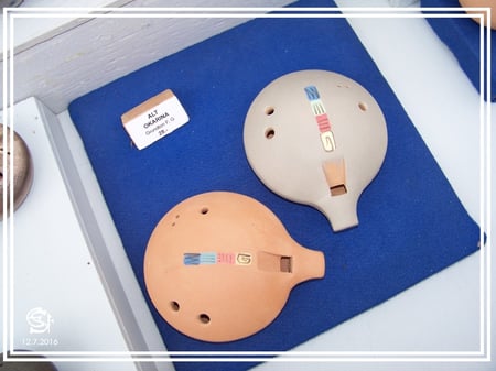 Keramikwerkstatt "Ton und Töne" Musikinstrumente aus Ton, Okarinas,