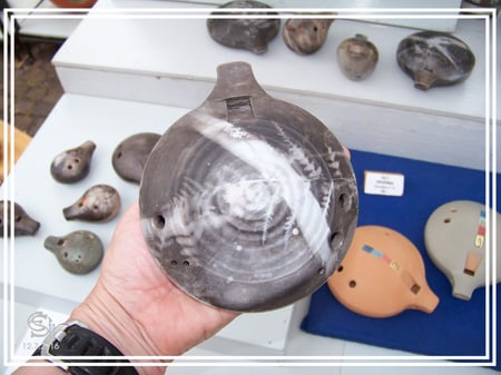 Keramikwerkstatt "Ton und Töne" Musikinstrumente aus Ton, Okarinas,